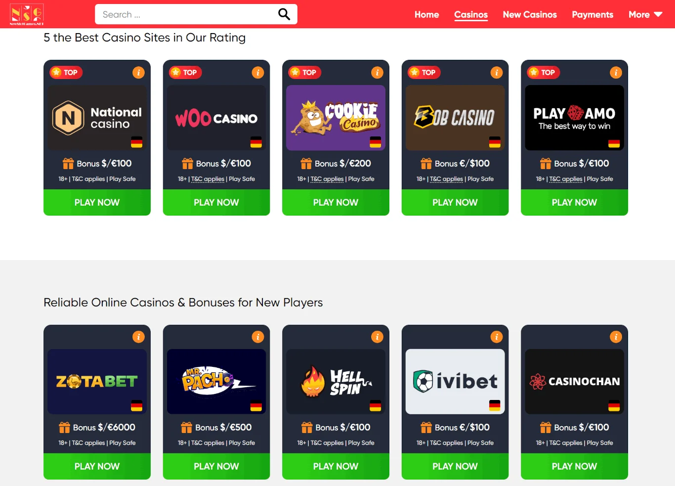 Slots api